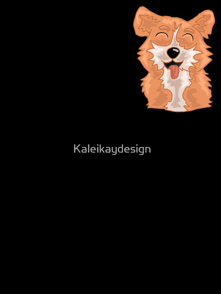 Cute corgi, sweet corgi design by Kaleikaydesign