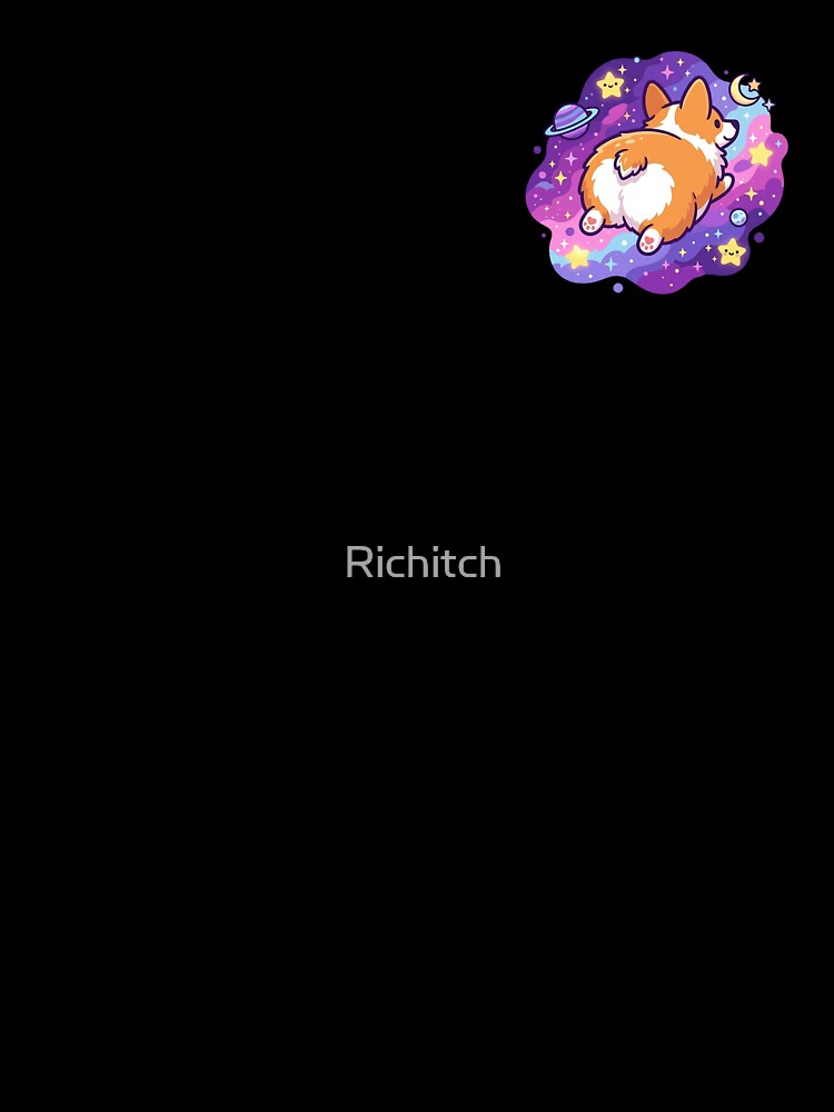 Galaxy Corgi Butt by Richitch