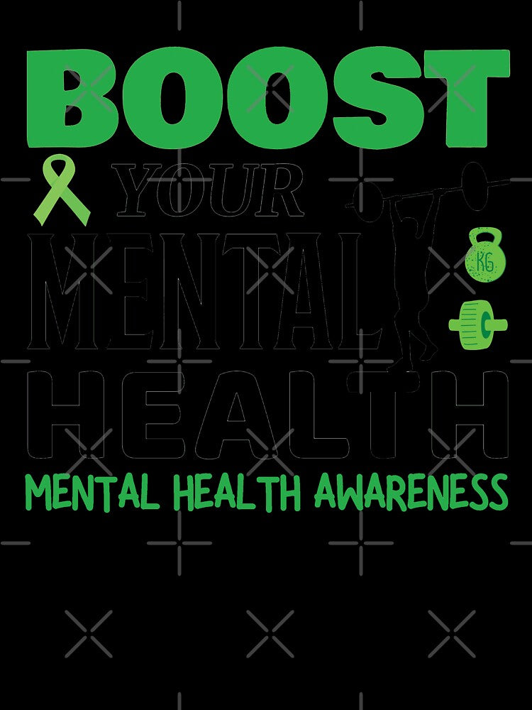 Boost Your Mental Health - Mental Health Awareness by OwlCanvas