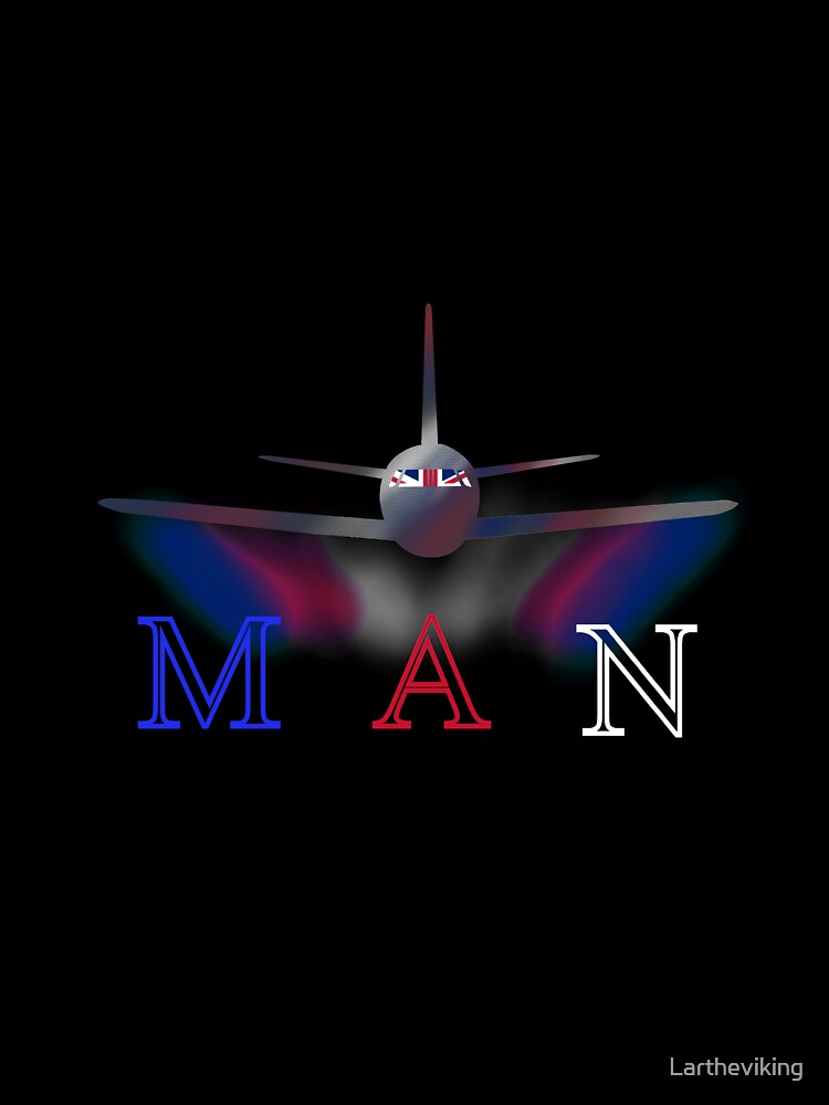 MAN Manchester Plane Airport Code by Lartheviking