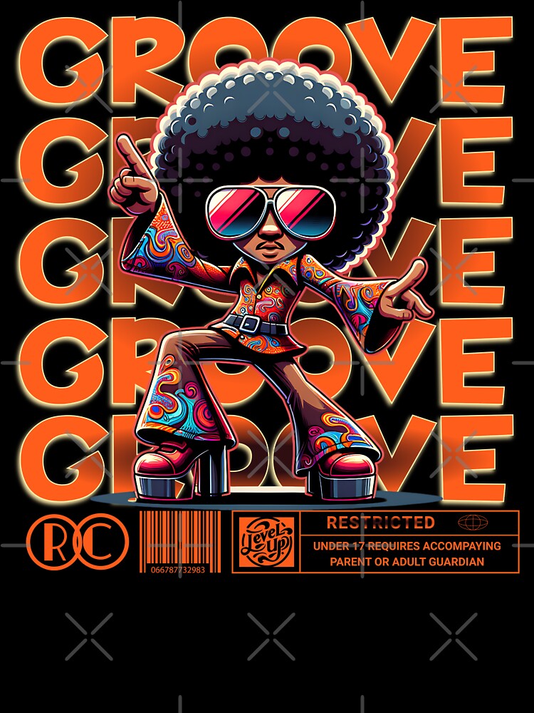 Retro Groove Afro Disco Vibes by Belarte.shop
