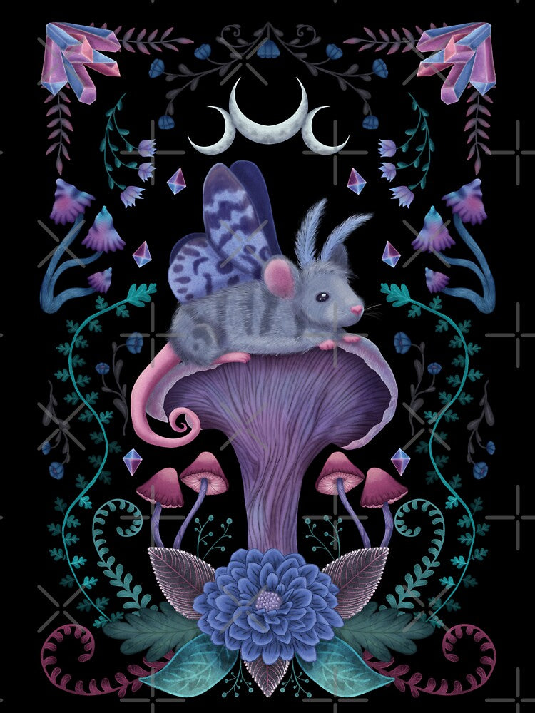 Enchanted Mothmouse by noctilucentia