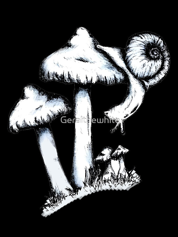 Mushroom Snail by Geralthewhite