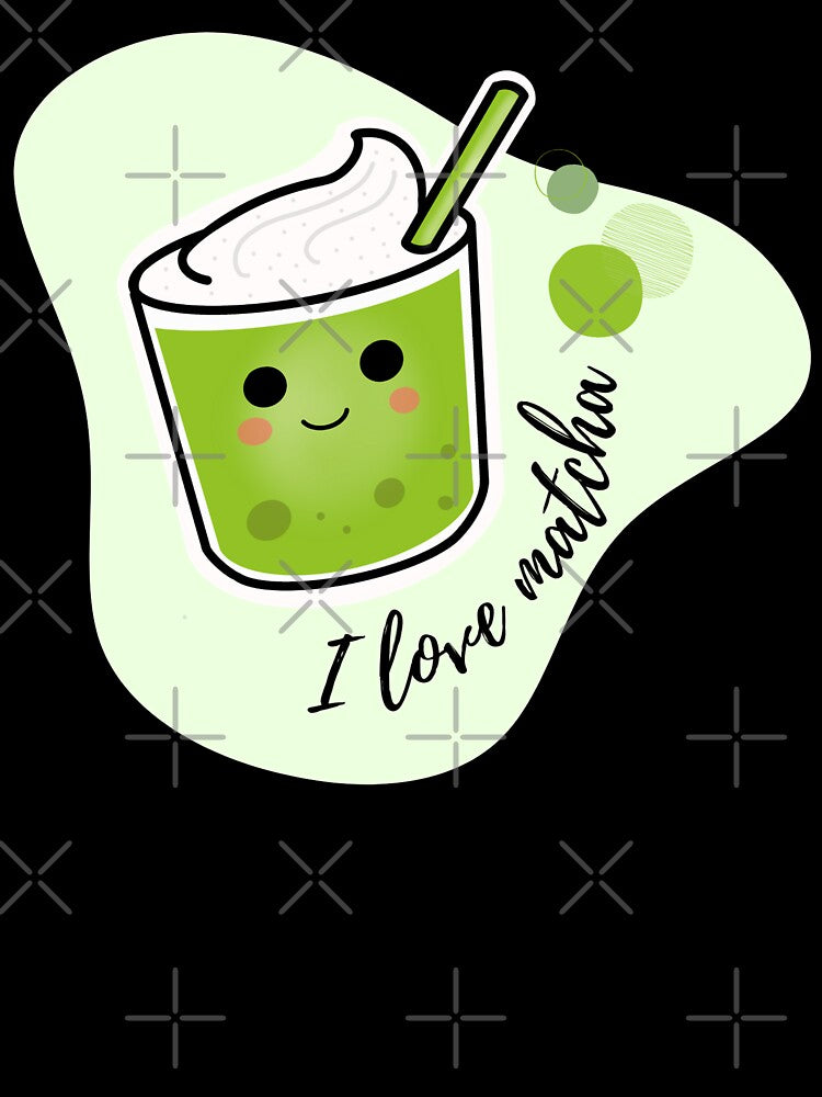 Kawaii Aesthetic Matcha Lover Design by Sghm.Shop