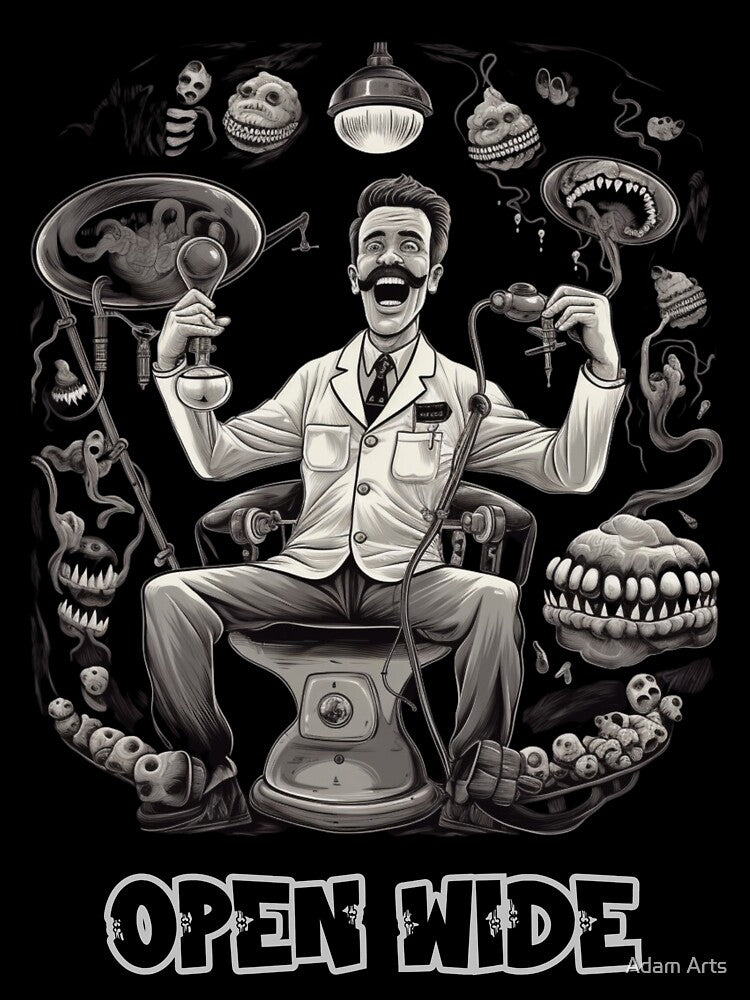 Funny and Creepy Dentist by Adam Arts