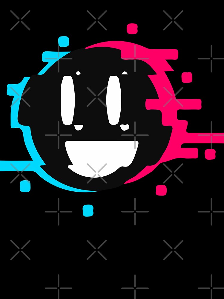 QOL - Glitched Smiley Face L by QOLGifts