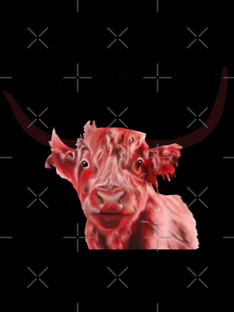 Highland cow (fluffy cow) by Quirkypieces