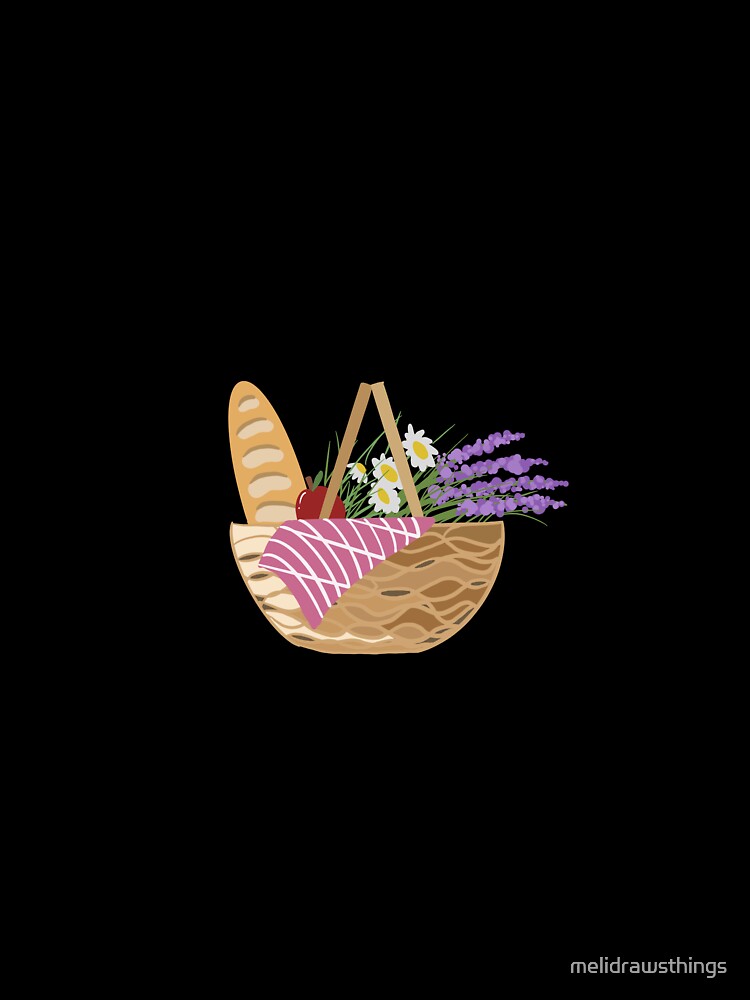 Summer Picnic Basket by melidrawsthings