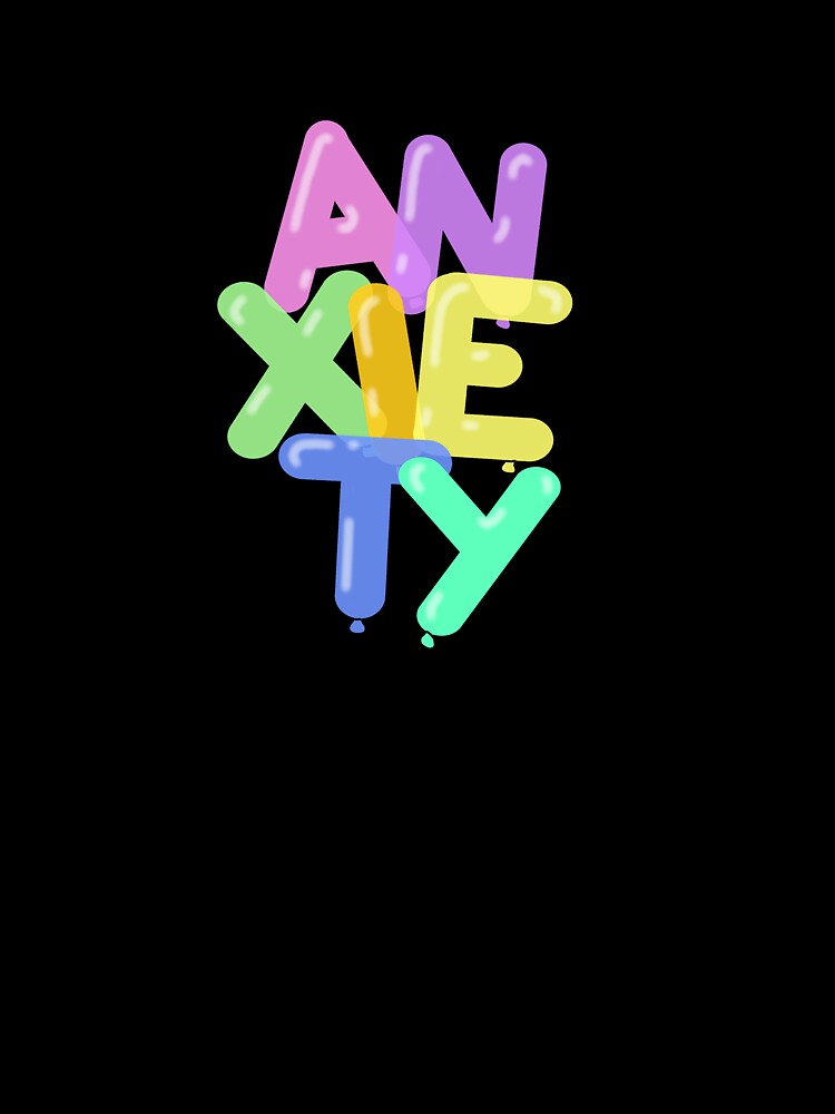 Anxiety Balloons by PickledStickers