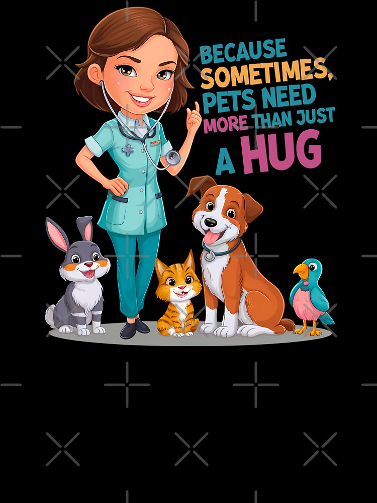 Because Sometimes, Pets Need More Than Just a Hug - Woman Veterinarian by Second Draft Visuals