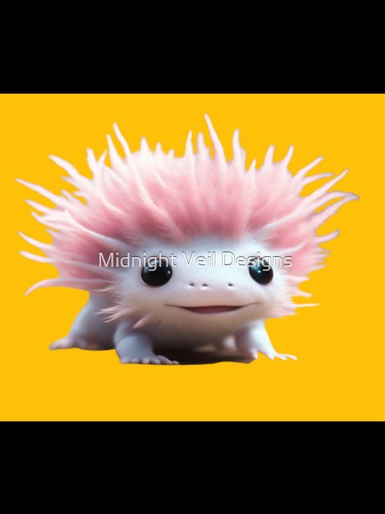A cute Axolotl  (Colour 17) by Midnight Veil Designs