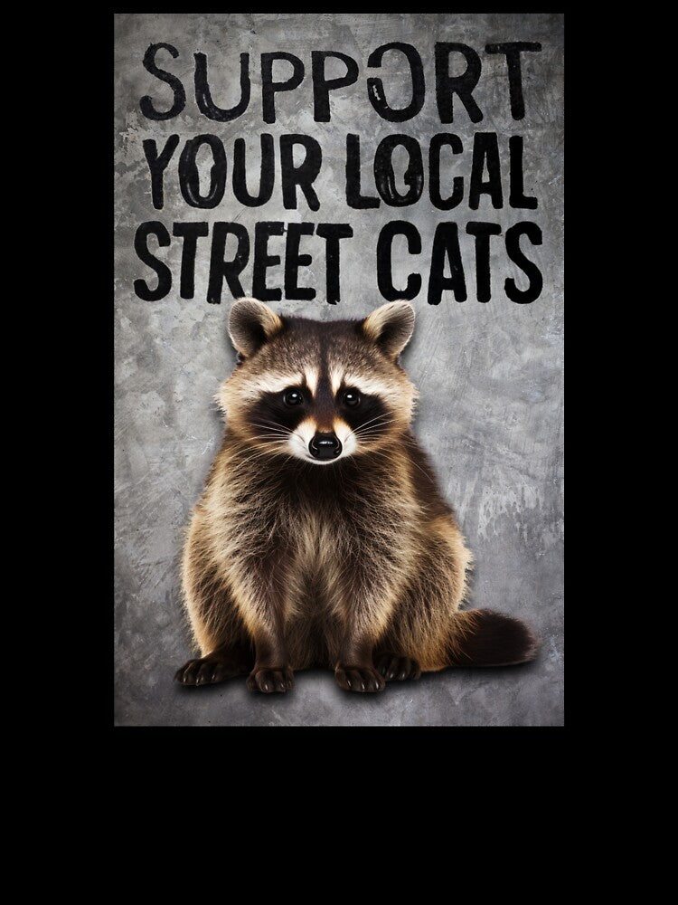 Support Your Local Street Cats by Angry Swan Designs