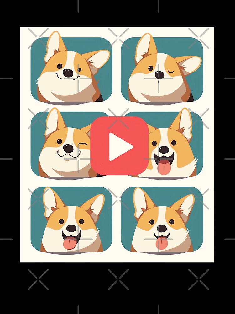 YouTuber Corgi, Video available, cute, adorable, corgi, message by aniMo Japan