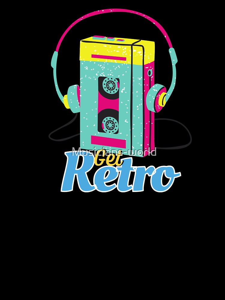 GET RETRO WALKMAN- retro music- disco music - nu disco - disco funk vibes by Musicians-world