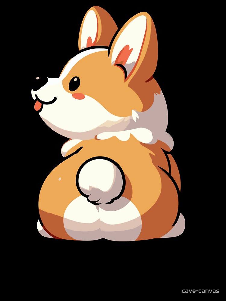 Corgi Butt by cave-canvas