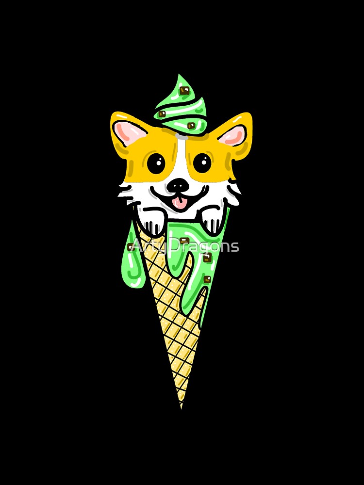 Chocolate Chip Corgi! by ArtyDragons
