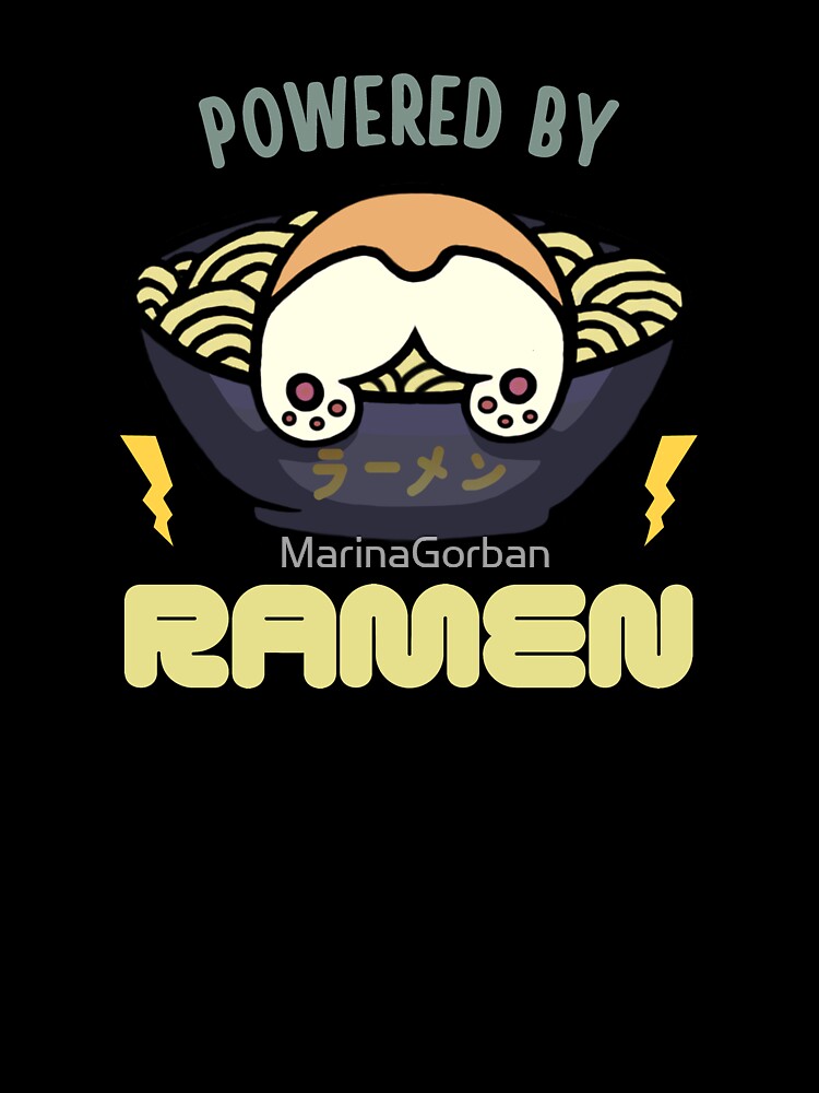 Corgi Eating Ramen Powered By Ramen - Funny Corgi Butt by ViewerEqualsPhoton