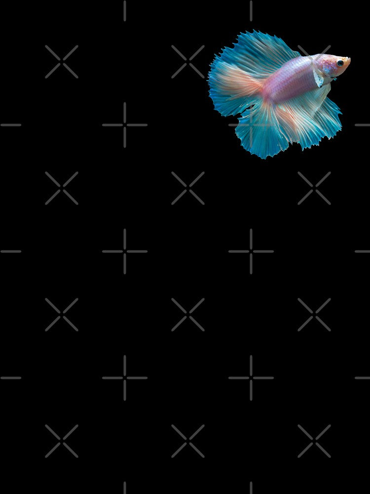 Betta: Delta-tail, Sky Blue by Karl The Fish Guy