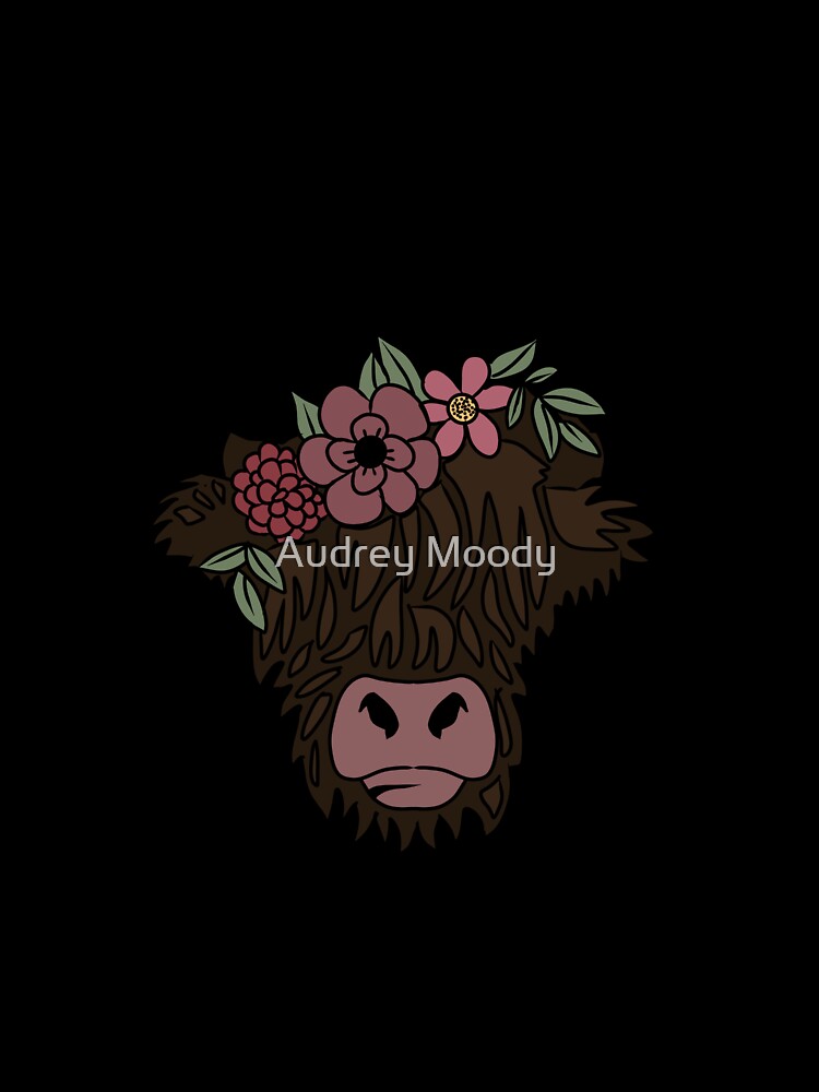 Highland Cow by Audrey Moody