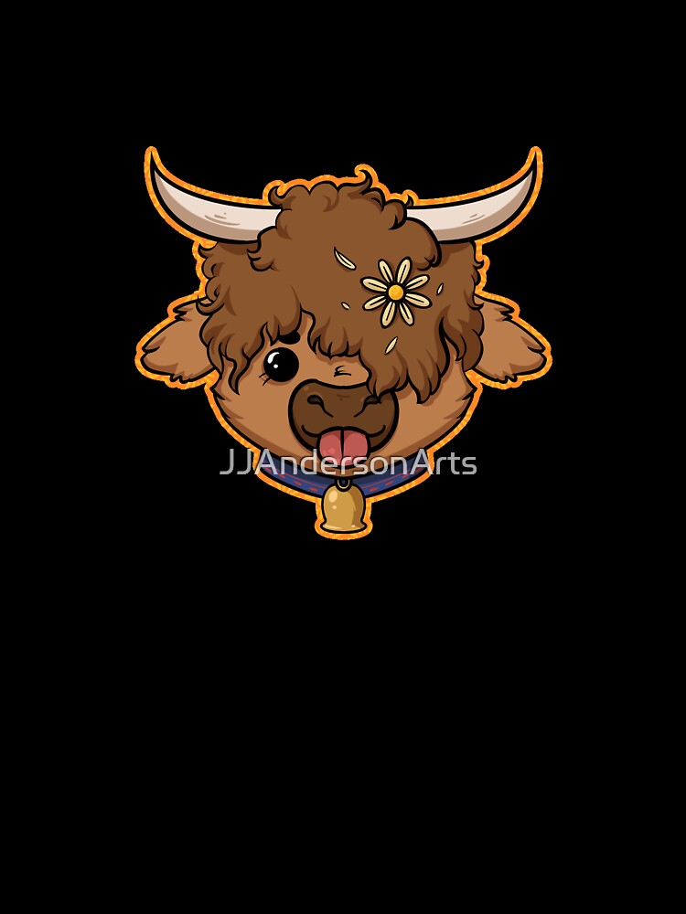 Daisy the Highland Cow by ElderflowerArtist