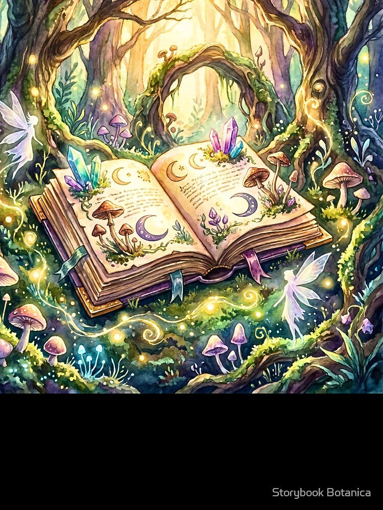 Enchanted Fairy Spellbook Forest Dreams by Storybook Botanica