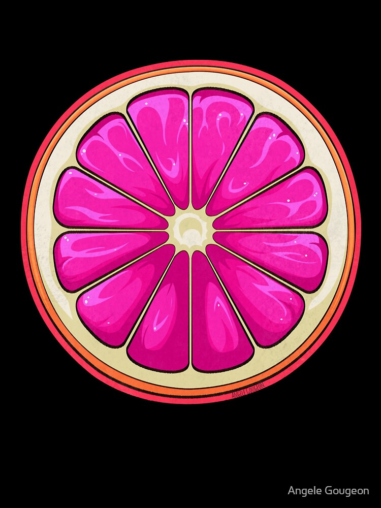 Grapefruit Pattern by Angele Gougeon