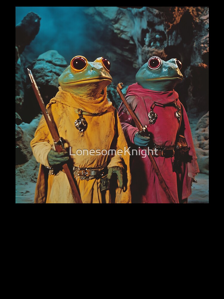 Frog Druids heading into the Cave of Gundobad by LonesomeKnight