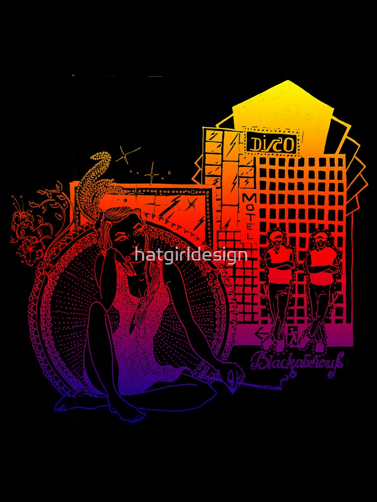 Blackalicious Disco - Studio54 © hatgirl.de (Retro, Music) by hatgirldesign