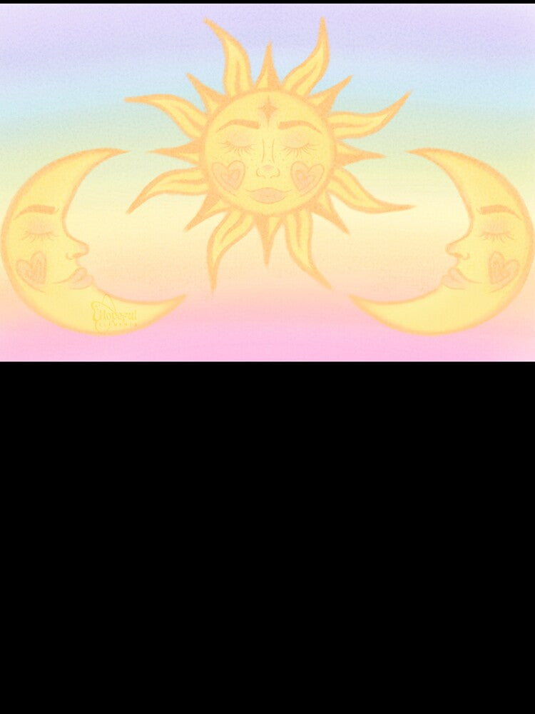Hippie Sun and Moons by HopefulElements