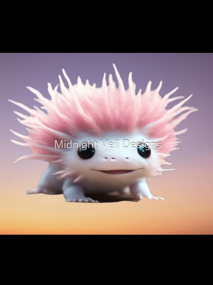 I'm Not Lion I'm An Axolotl (Background 2) by Midnight Veil Designs
