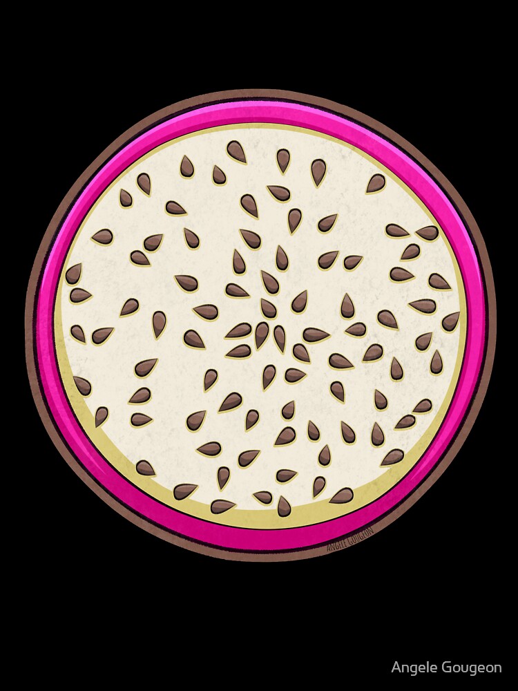 Dragon Fruit Pattern by Angele Gougeon