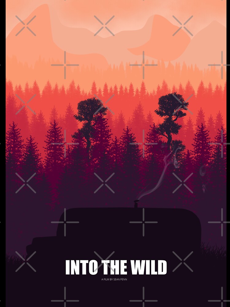 Into the Wild - Minimal Movie Fanart alternative poster by HDMI2K
