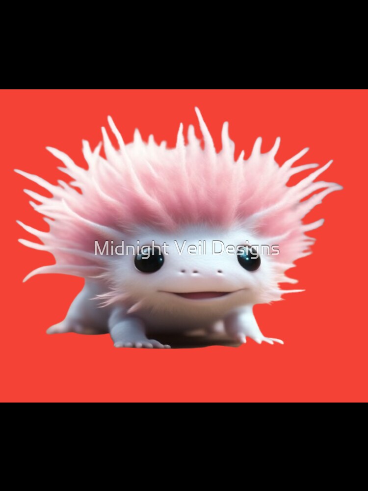 A cute Axolotl (Colour 6) by Midnight Veil Designs