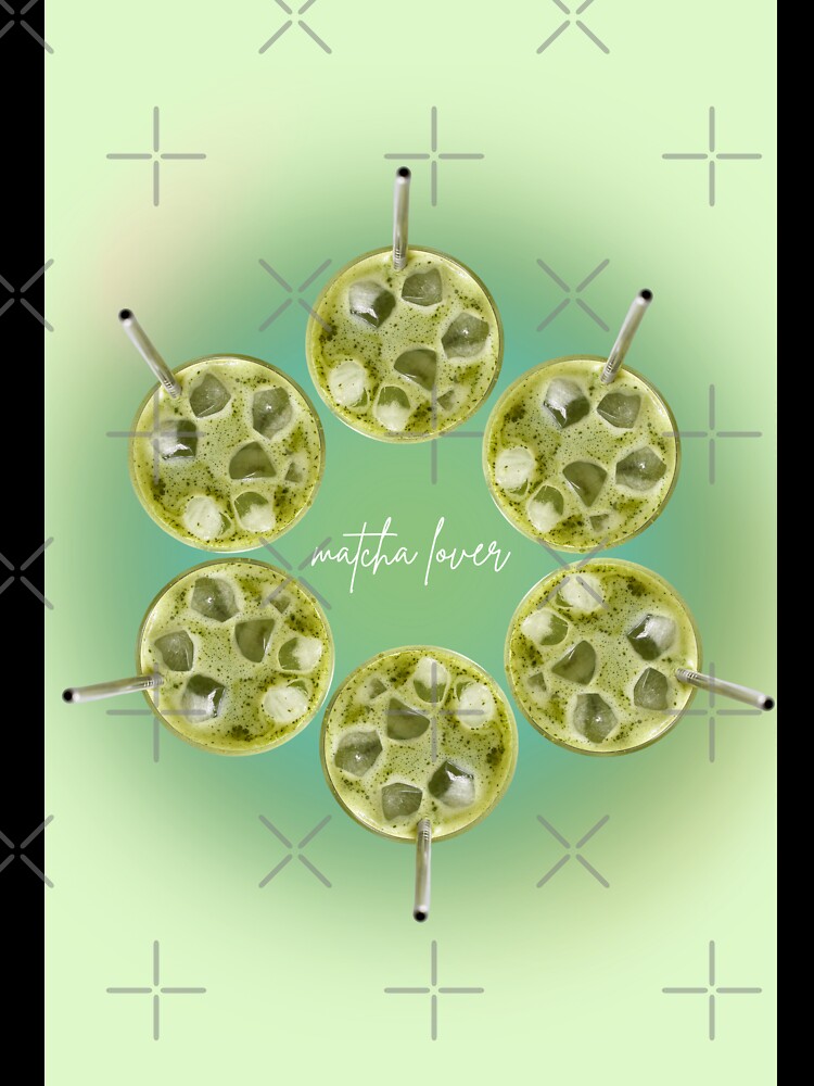 Iced Matcha Vibes – Aesthetic Green Tea Poster by jpb331