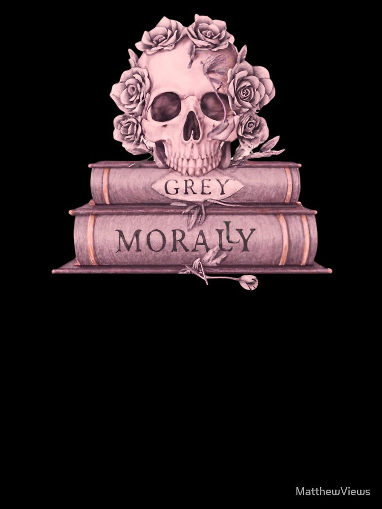 Morally Grey Dark Romance Books Funny Gifts for Dark Romance Readers Book Girly by MatthewViews