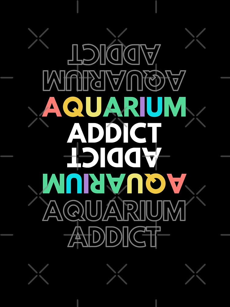 Aquarium addict in beautiful rainbow up side down color by Learntobeamom