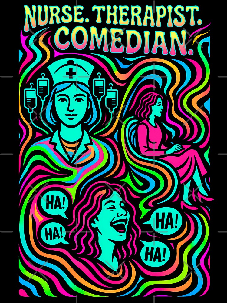 Nurse. Therapist. Comedian. by BrBrDesign
