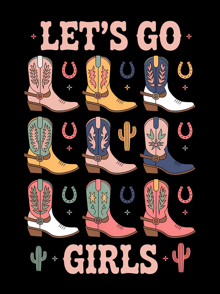 Cowgirl Boot Howdy Western Cowgirl by cosmicncozyS