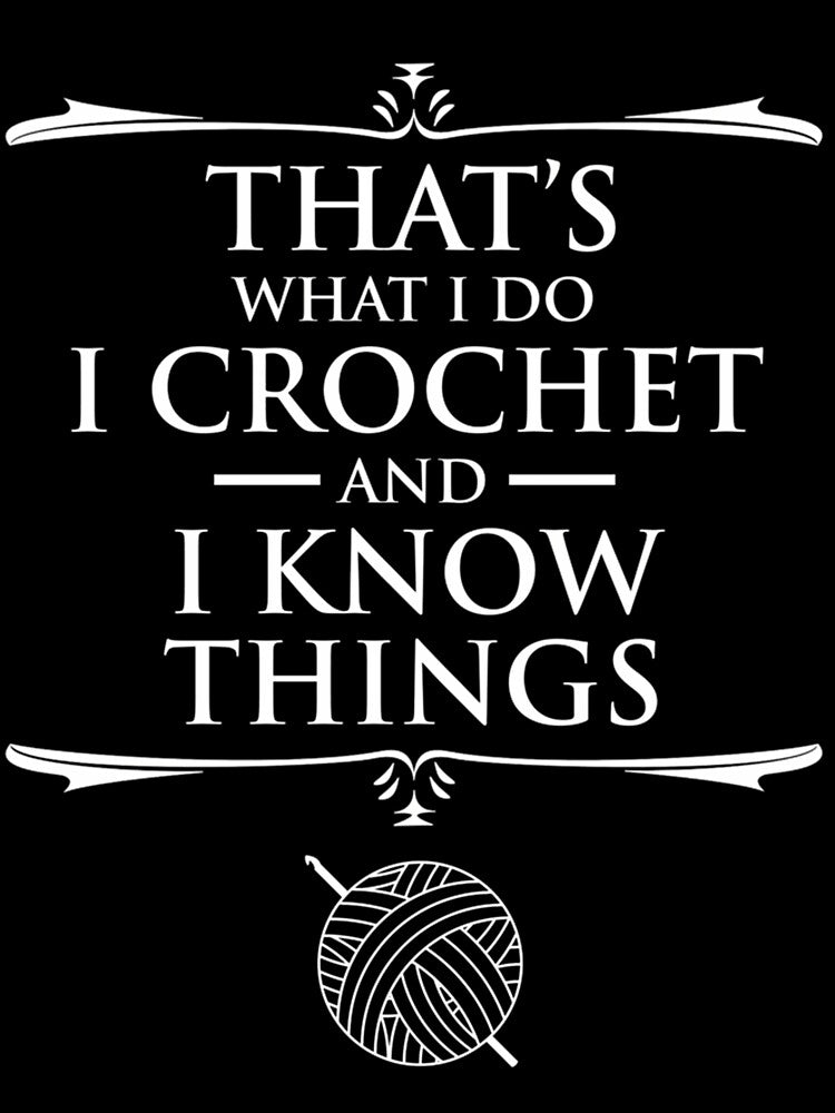 Crochet And I Know Things by yrxclpbet35