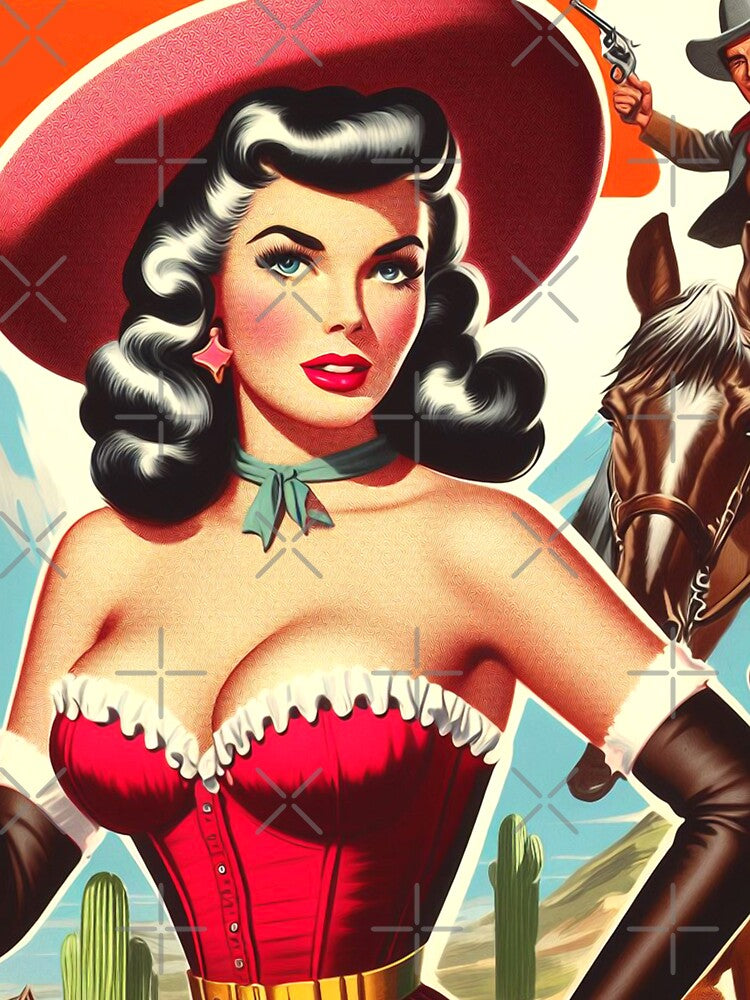 Western Pin-up by PulpVintage