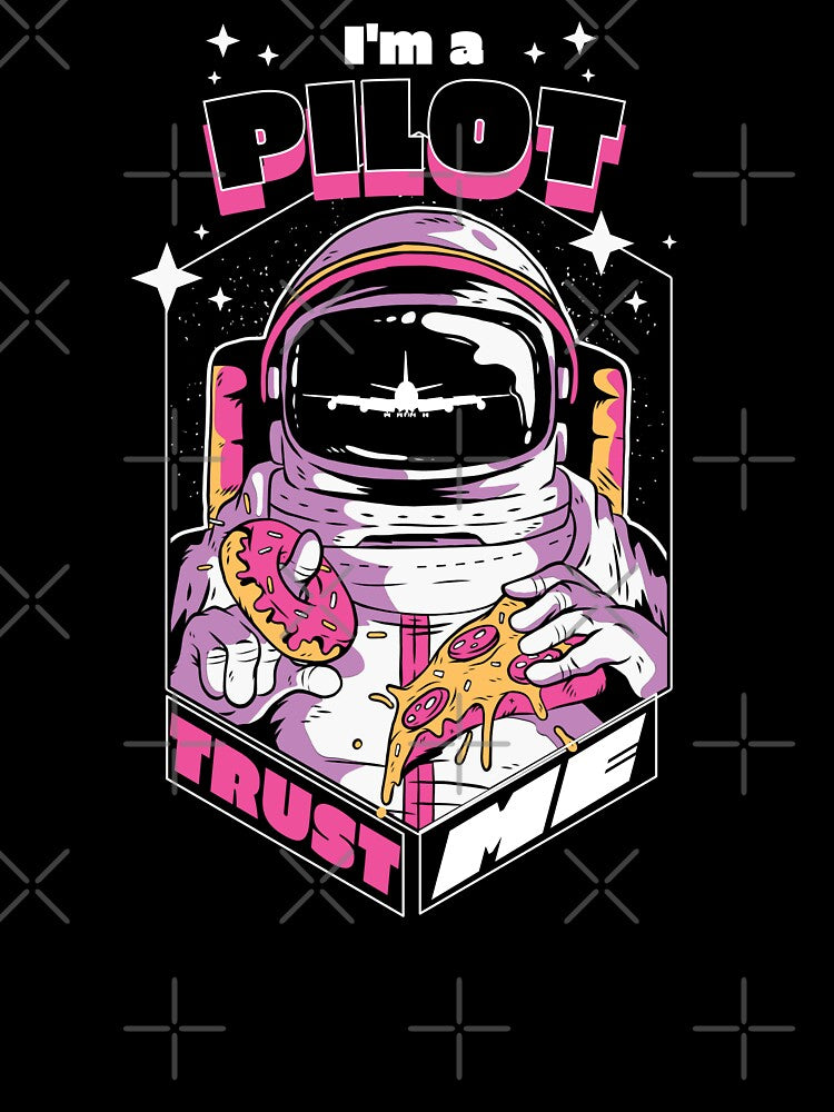 Pilot Astronaut Trust ME I am a Pilot Captain First Officer by AviationArtists