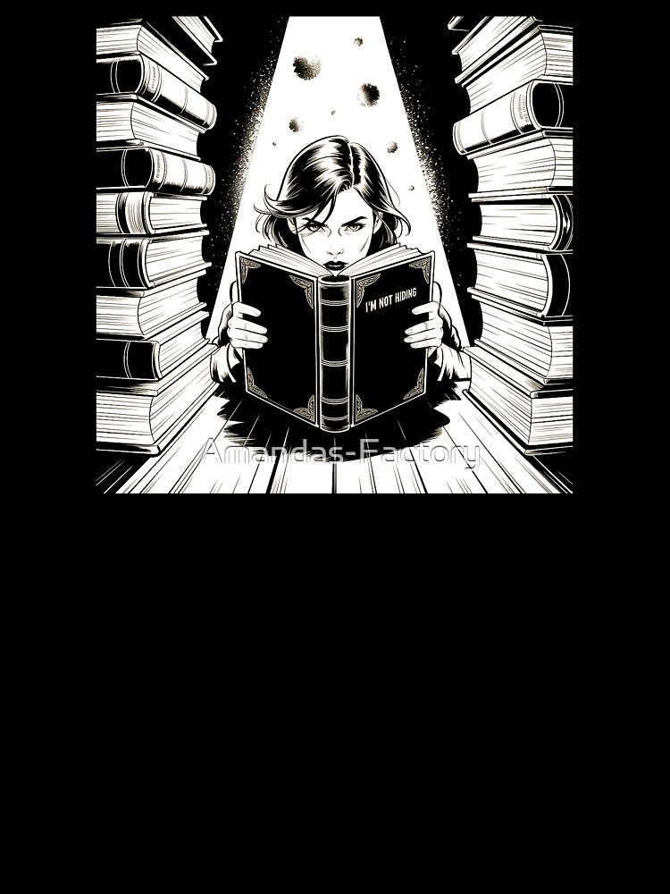 I’m Not Hiding Bookworm Power in Plain Sight by Amanda's Factory