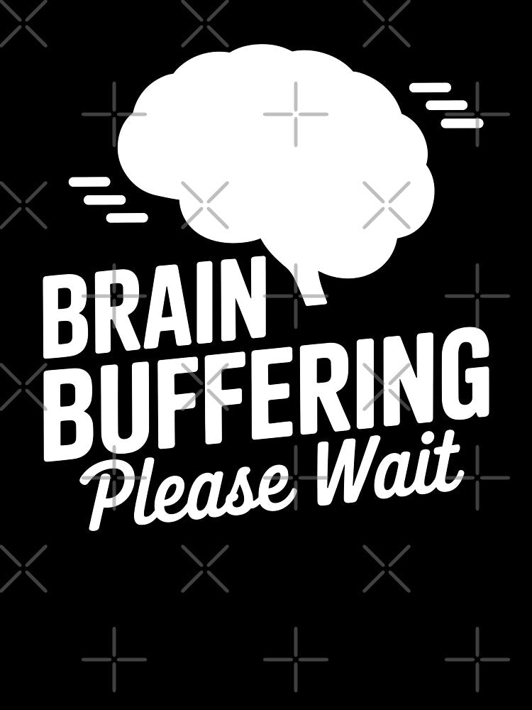 Brain Buffering Please Wait by theartfulaspie