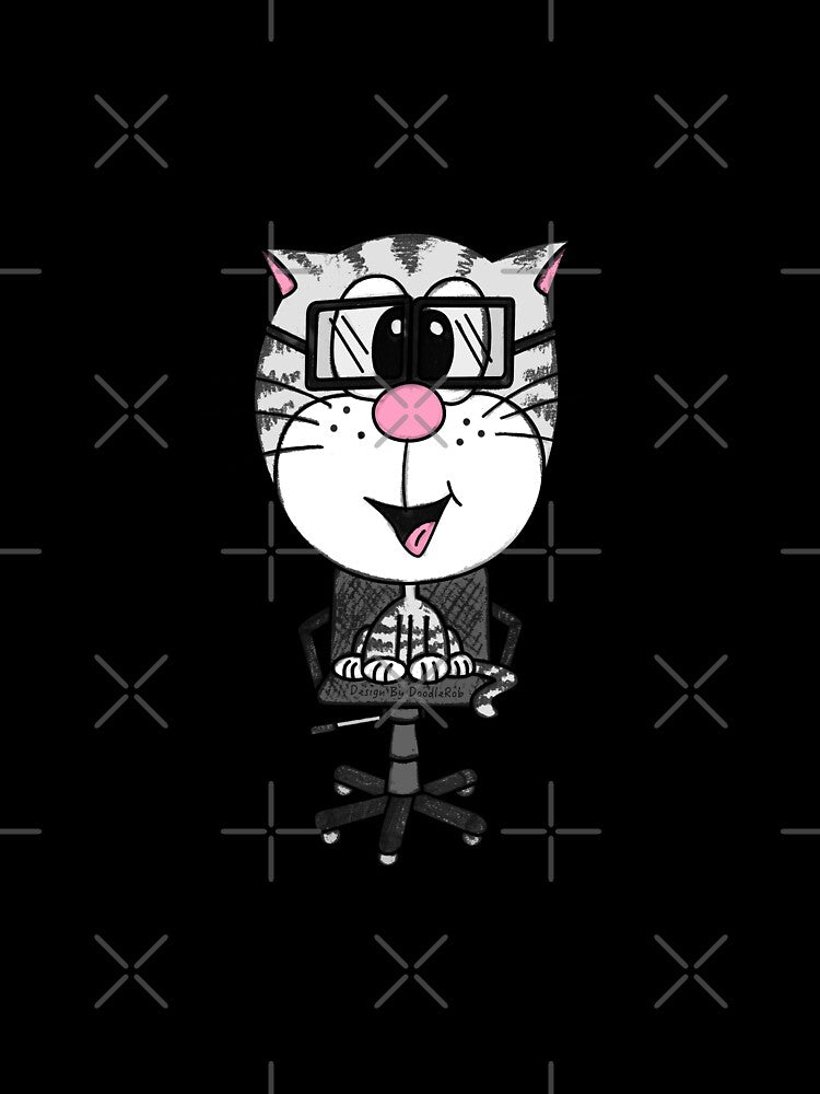 Cat Manager, I'm The Meownager, Office Coworker Funny by doodlerob