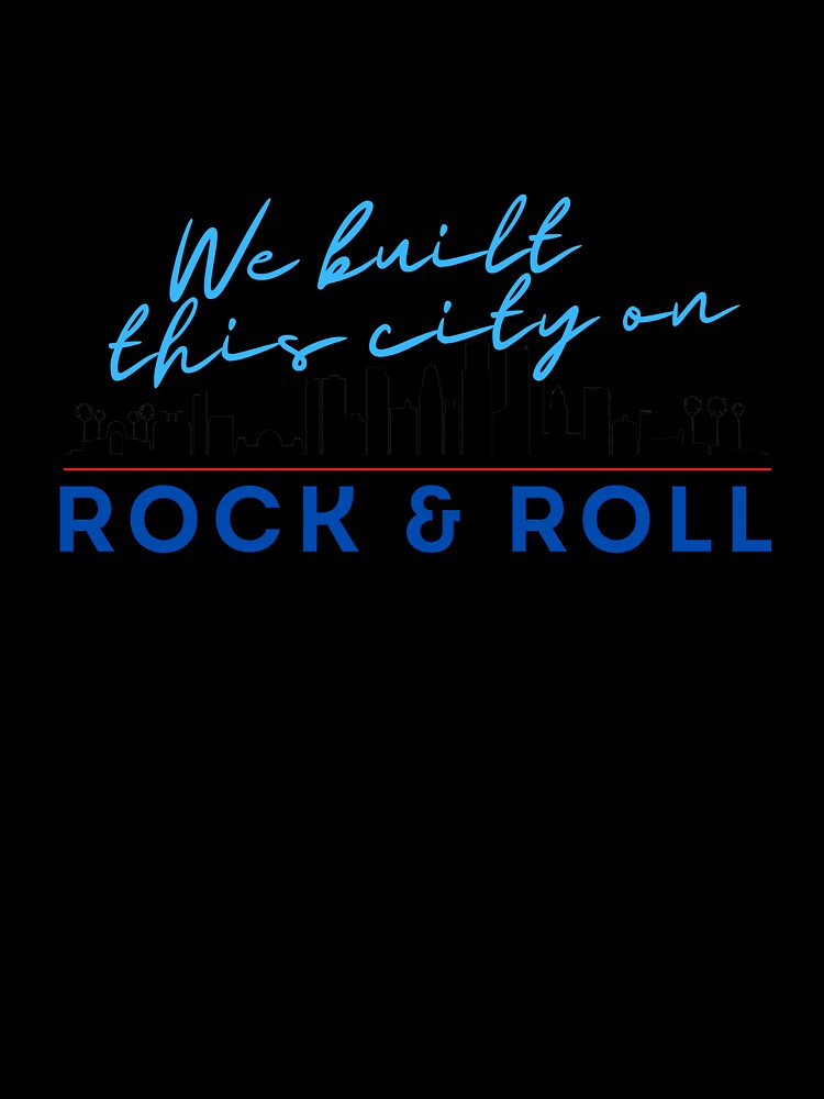 We Built this City - Los Angeles, Blue by Mean-Musician