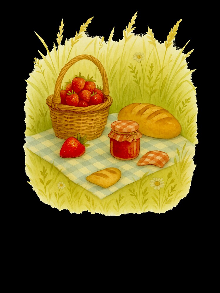 Cottage Garden Picnic by DesignedbyRoley