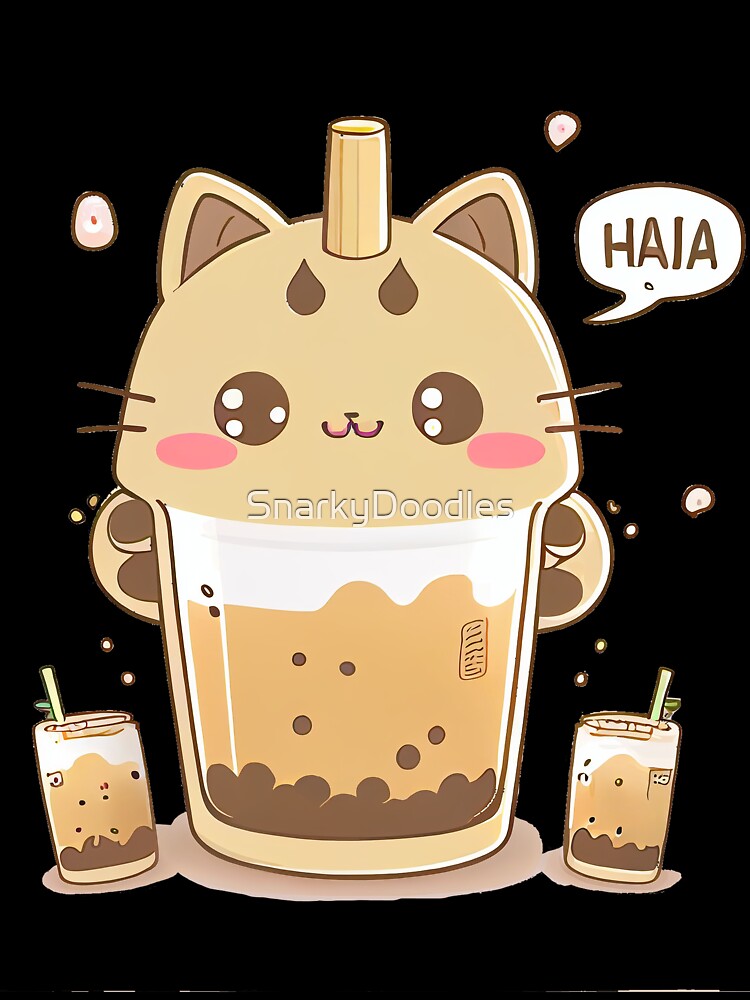 Frappuccino Neko - Moccha Pearls by SnarkyDoodles