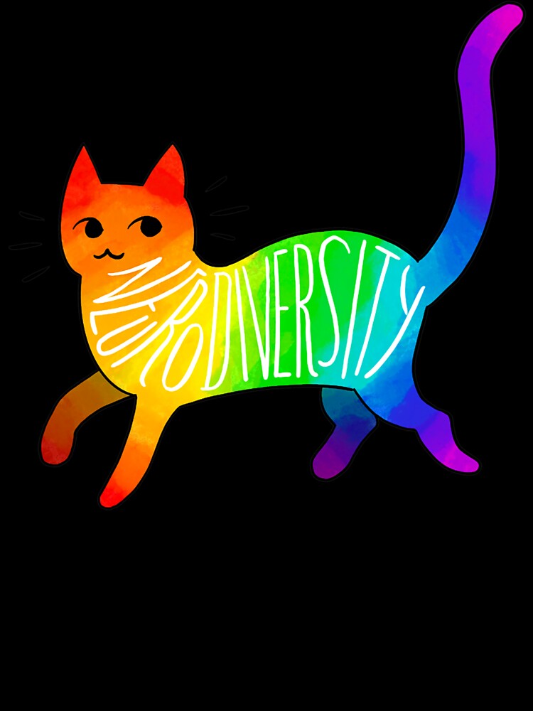 Neurodiversity Cat by ElonDabney