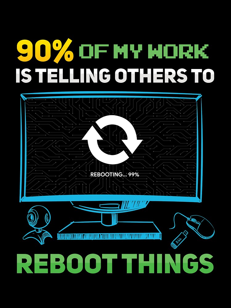 IT Support Computer Nerd Tech Support Specialist Techie by kritich