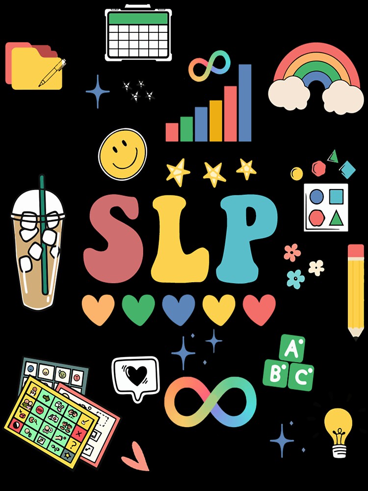 SLP Life – Colorful Speech Therapy Design for Communication Champions by tcvnguyen